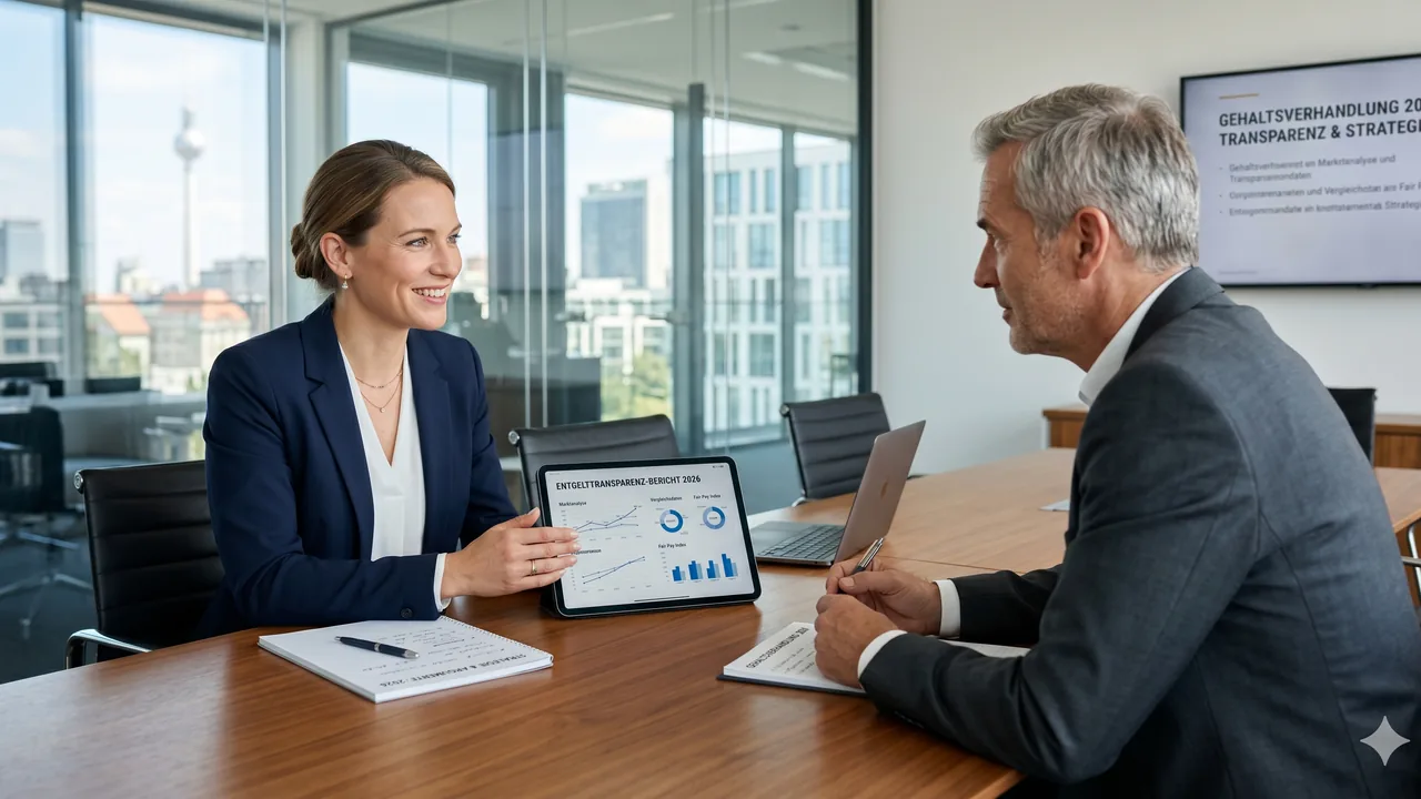 Gehaltsverhandlung 2026 — Tipps, Strategien und neue Rechte durch Entgelttransparenz